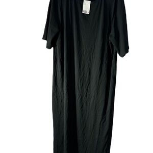 H & M NWT Black Maxi Dress L